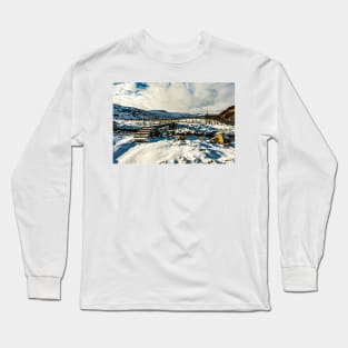 Winter In Cronkley Meadow Long Sleeve T-Shirt